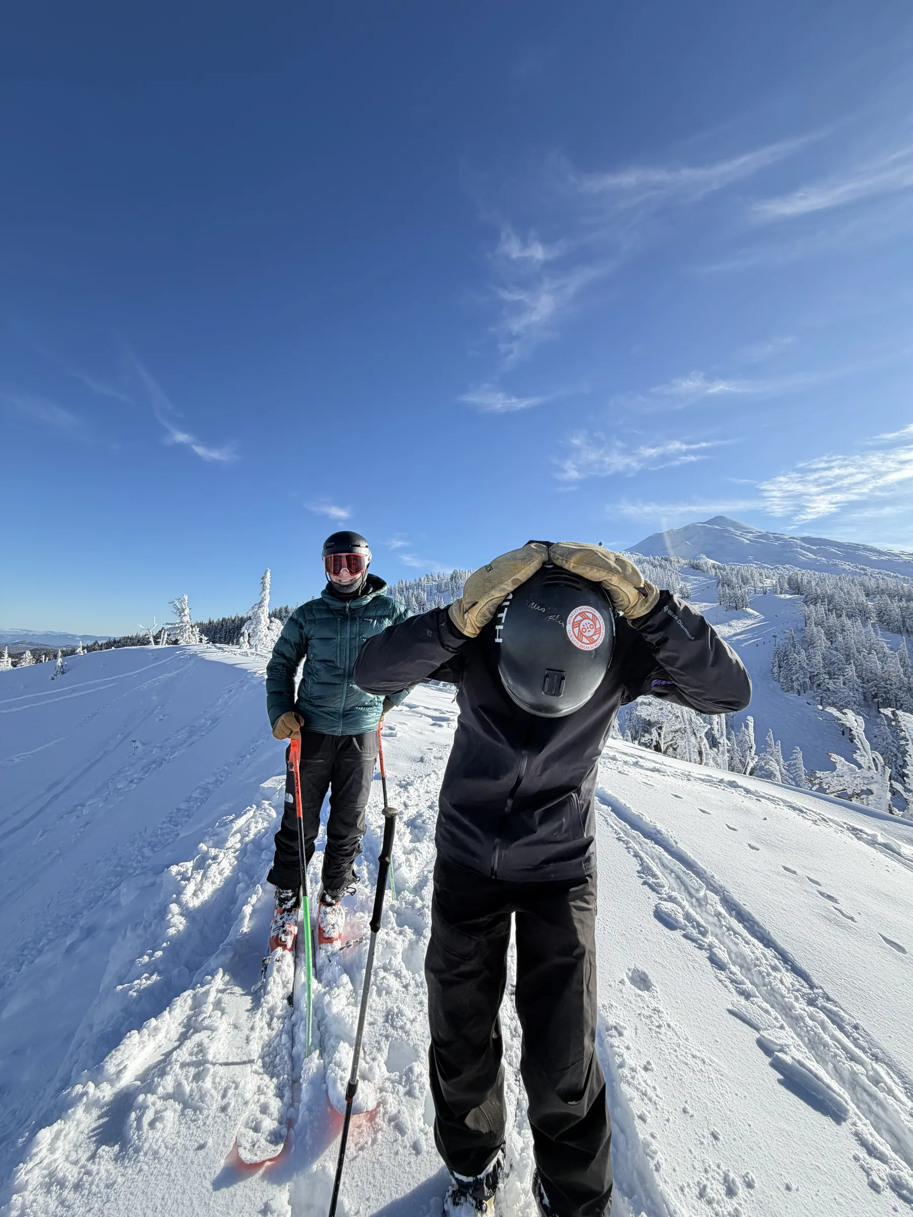 Skiing, Powder photograph