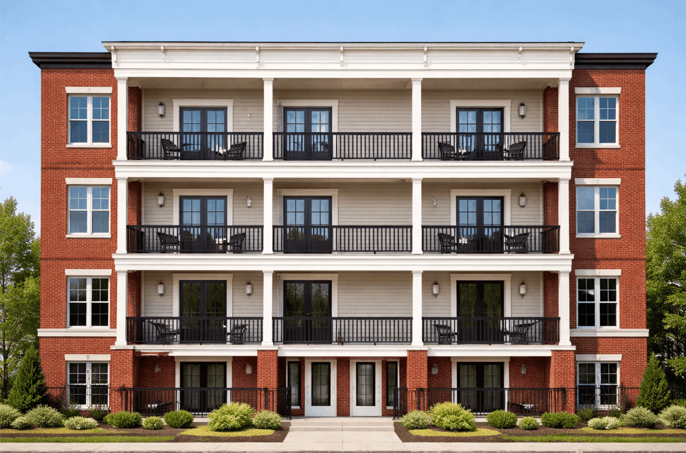 Exterior rendering of 220 W Symmes