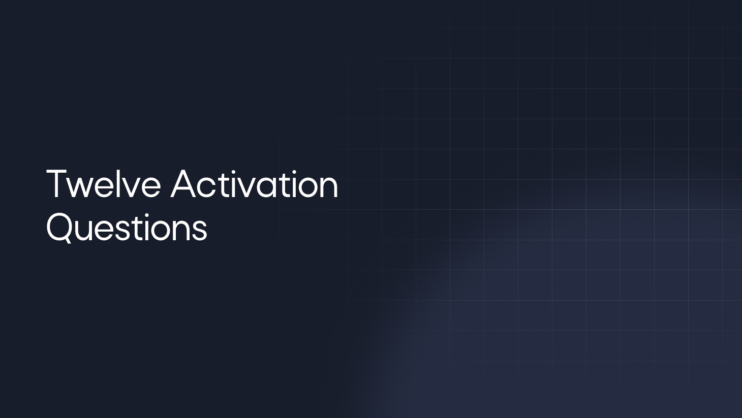 The SaaS Onboarding Audit: 12 Questions That Reveal Why Users Aren't Activating