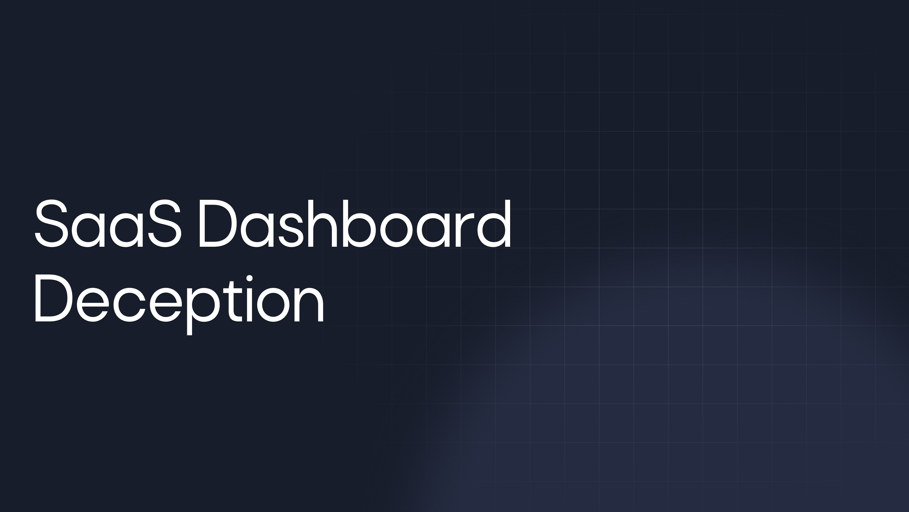 The SaaS Metrics Mirage: Why Your Dashboard Is Lying About User Health