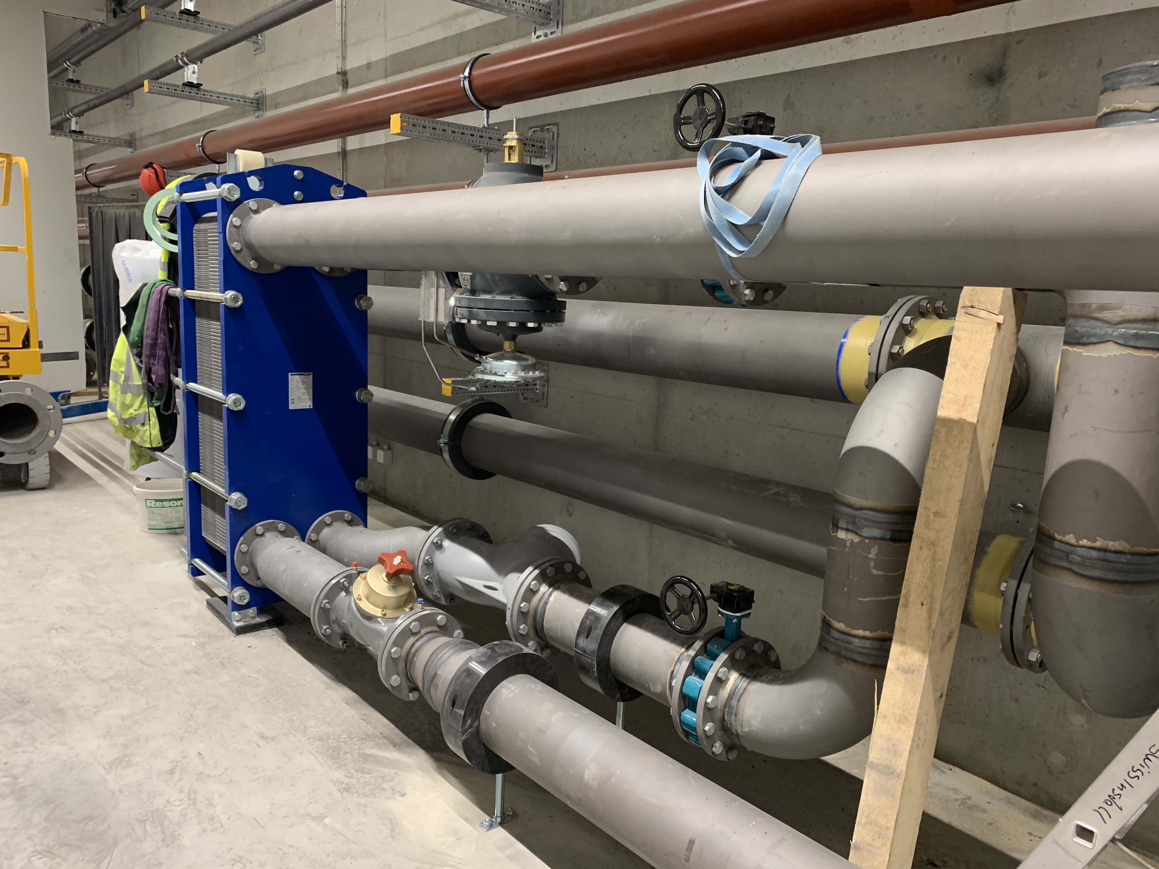 Kälteanlage mit Systemtrennung