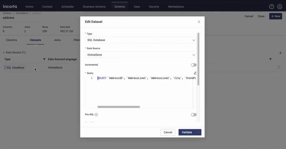 Complex Data to Google BigQuery