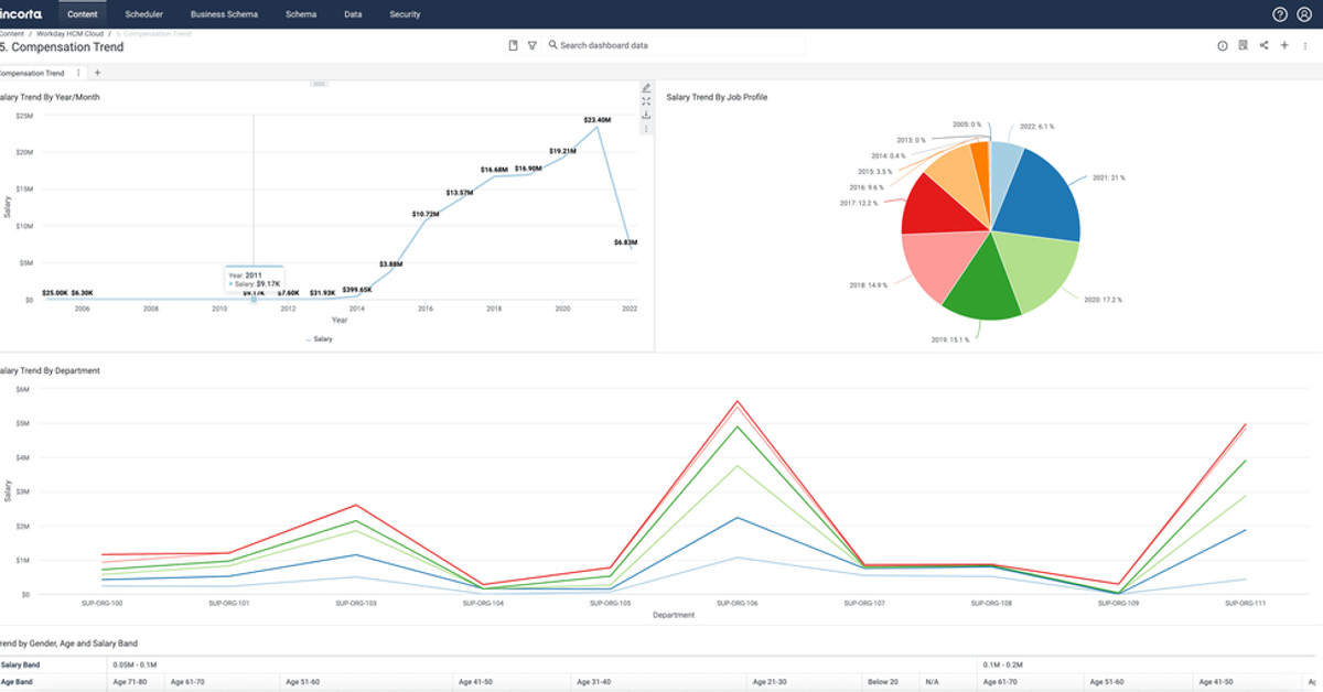Workday Workforce and Compensation