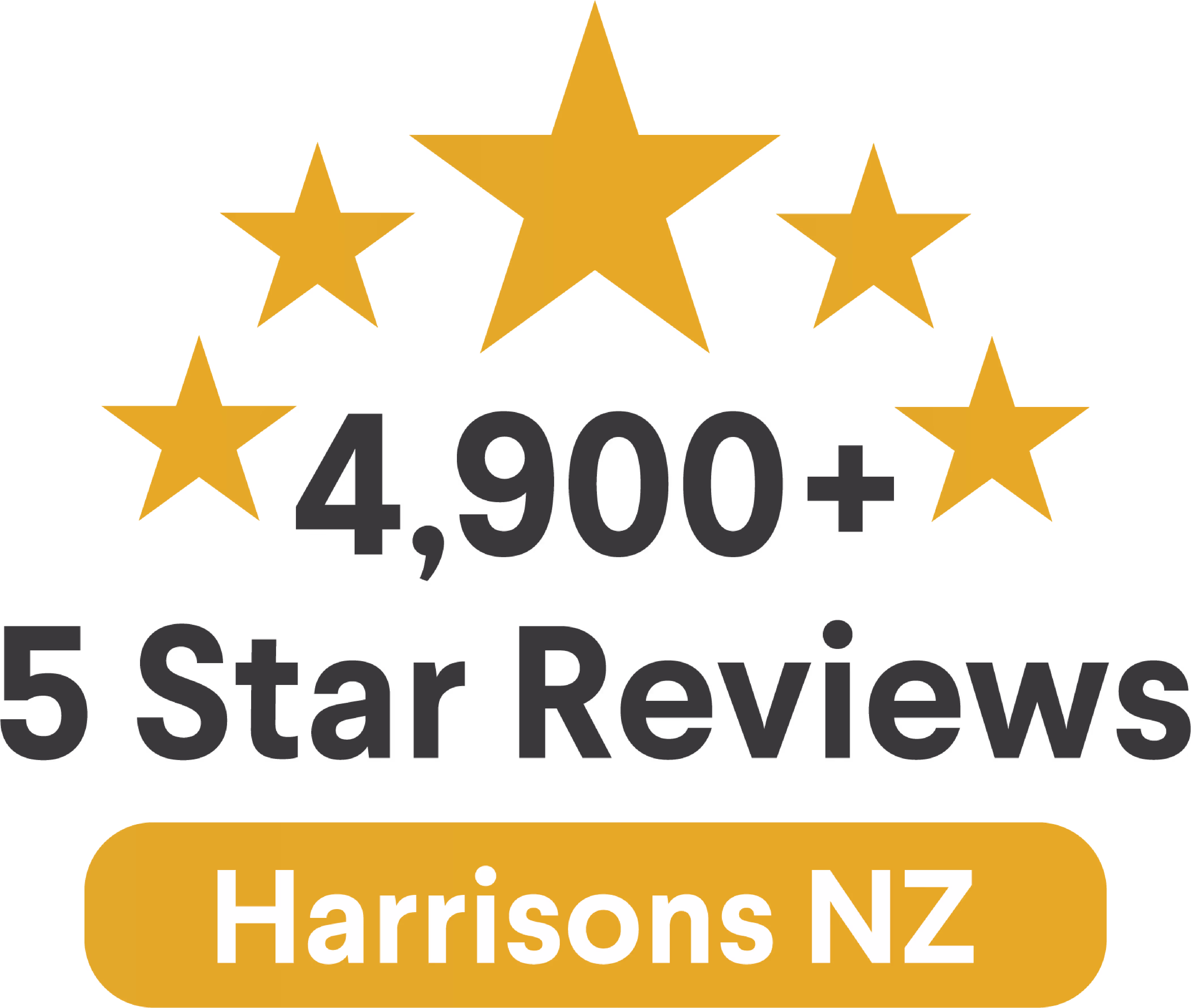4900+ 5 star reviews