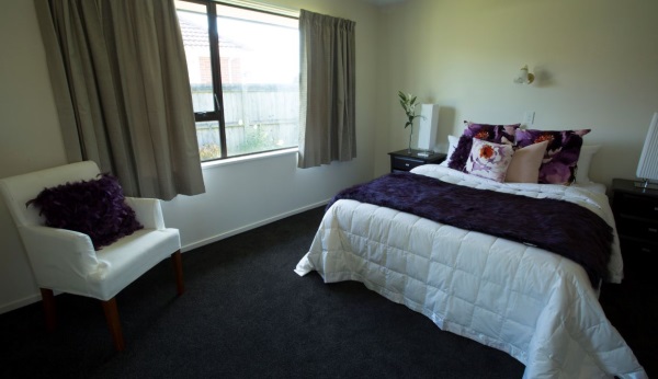 Updating a room with new carpet from Harrisons Flooring