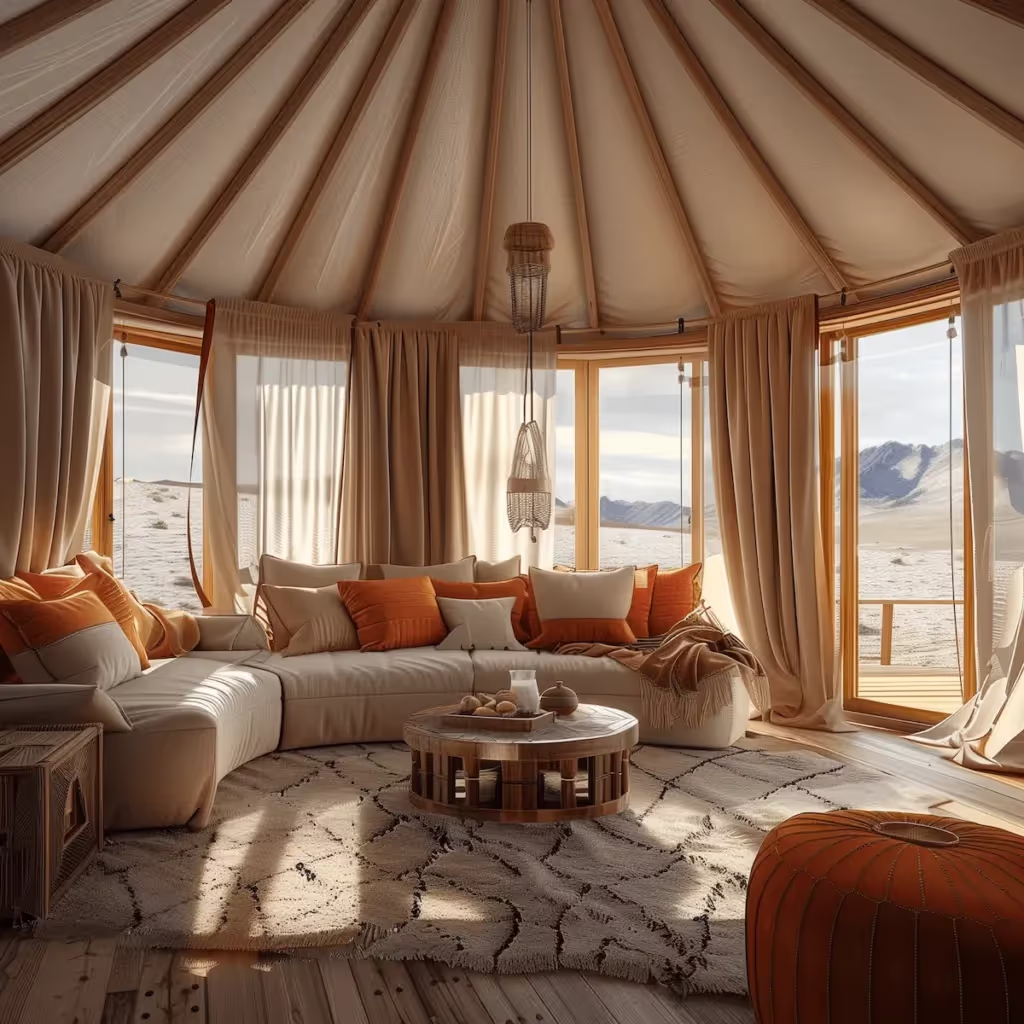 Misconception #2: Yurts can't be luxurious