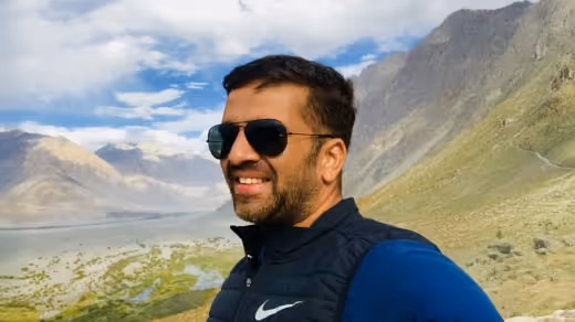 Eco-tourism enthusiast sharing feedback on sustainable yurt retreat