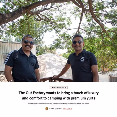 The Out Factory in national media spotlight for sustainable yurt design