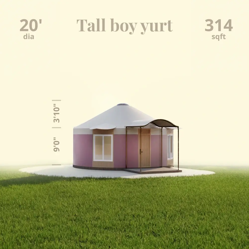 20 Feet Yurt