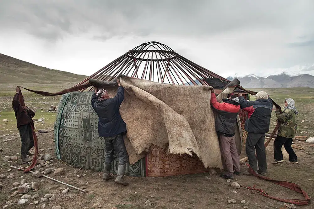 Traditional Mongolian Yurt Tent