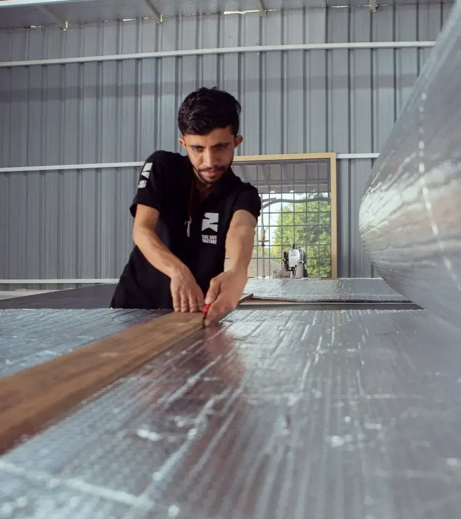 Glamping yurt size measurement