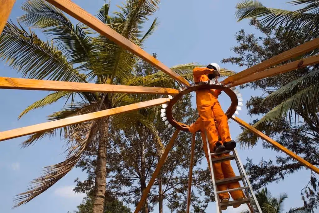 TheOutFactory Yurt Installation