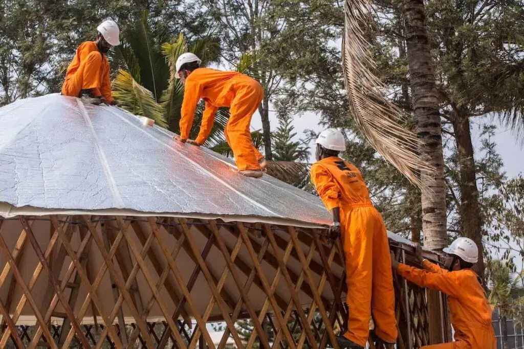TheOutFactory Yurts are Low Maintenance
