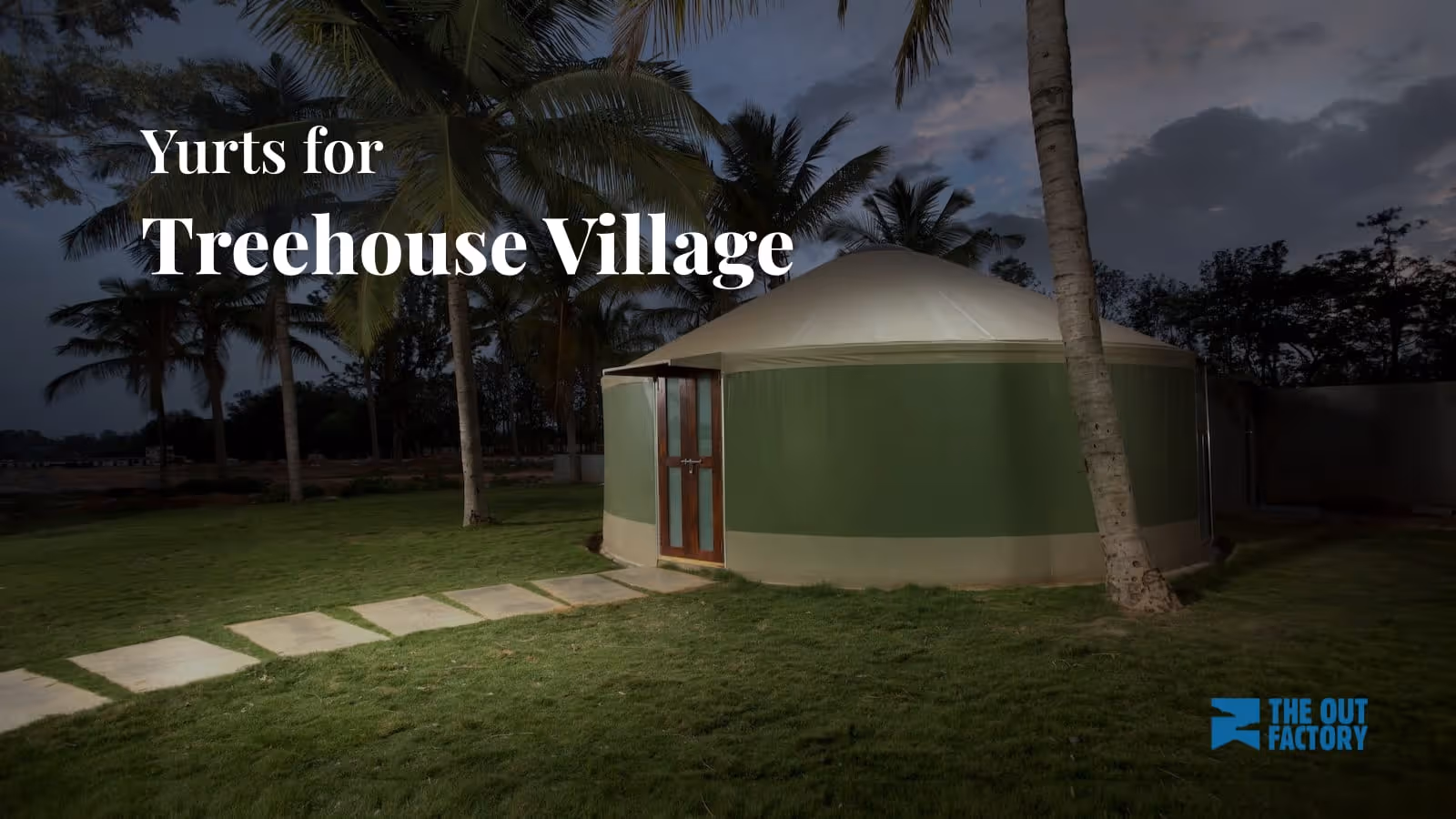 Build a Unique Treehouse Village with Yurts