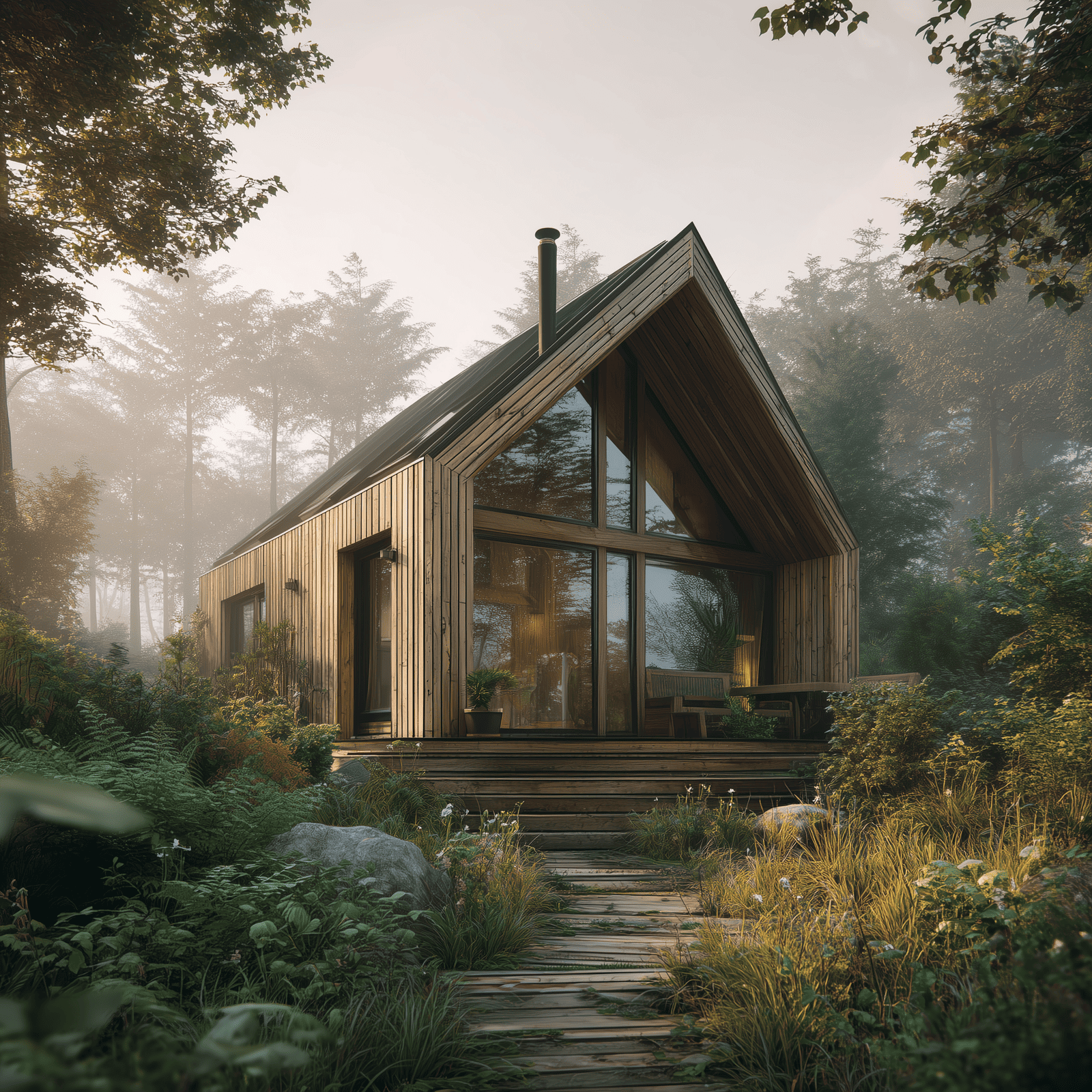 Wooden homes