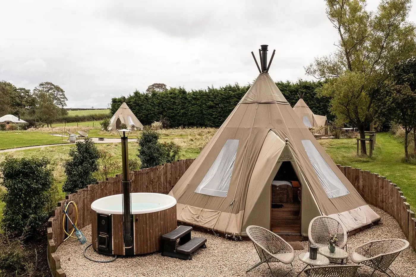 Tipi or Teepee by Scaldersitch Farm