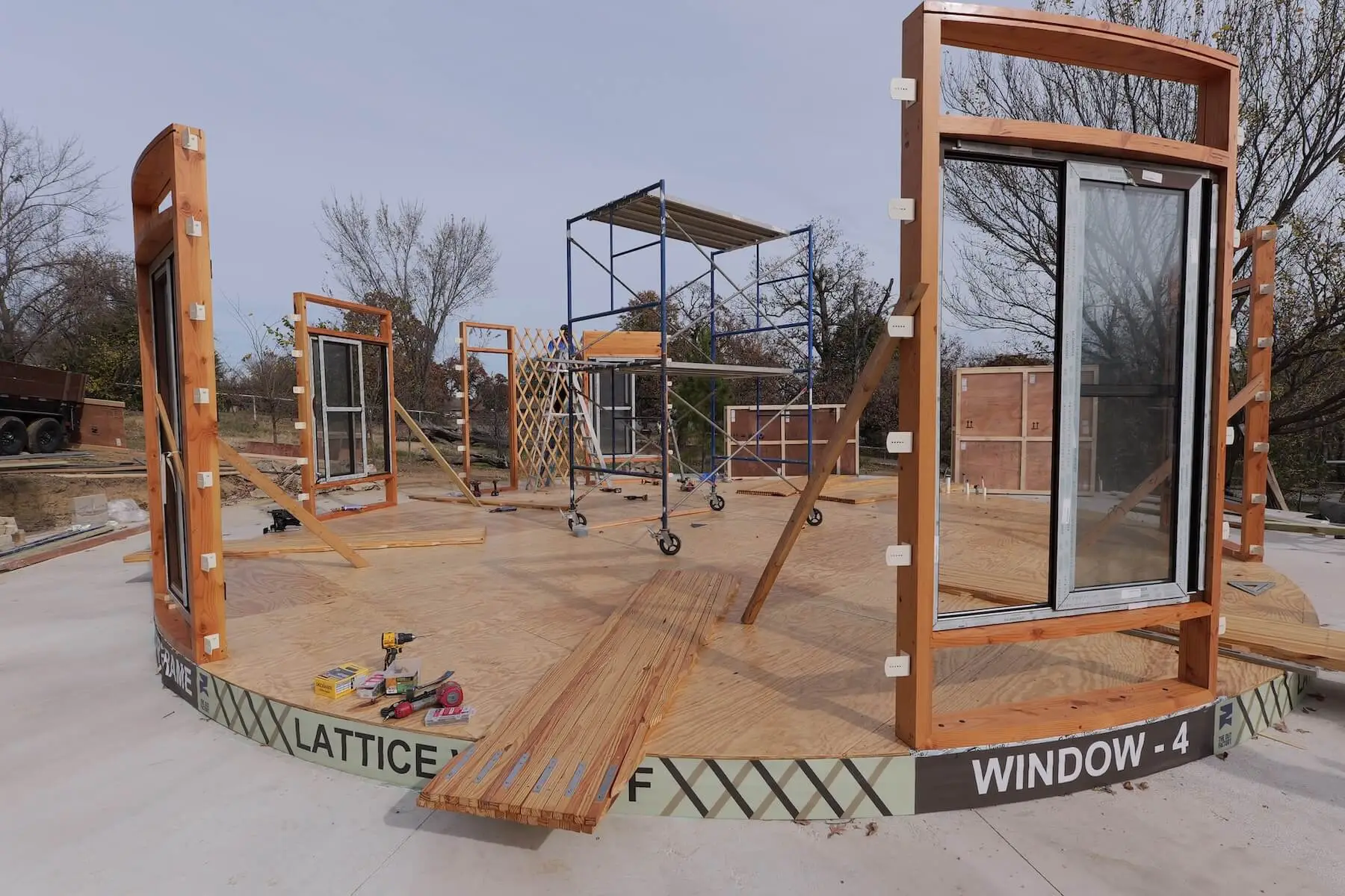 TOF Yurt Doors Windows Perimeter Strip