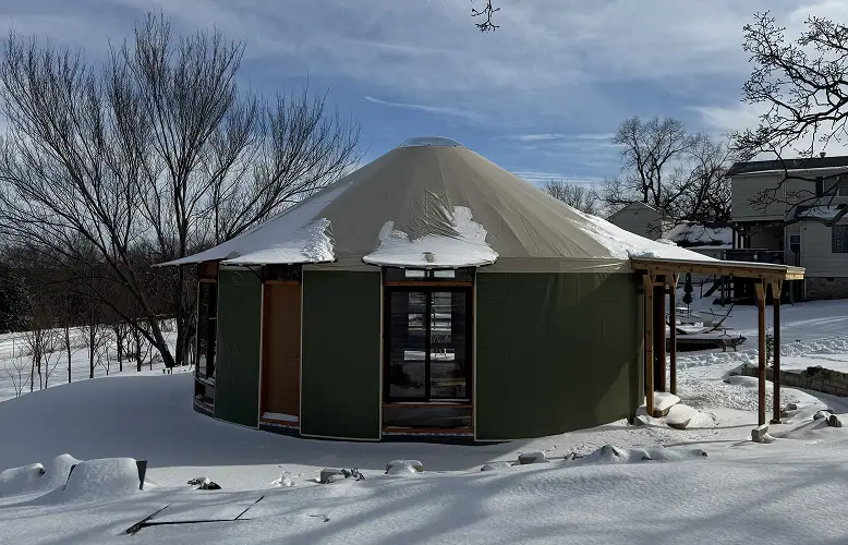 Snow Load Calculations for Yurts. In Image - Yurt in Oklahoma