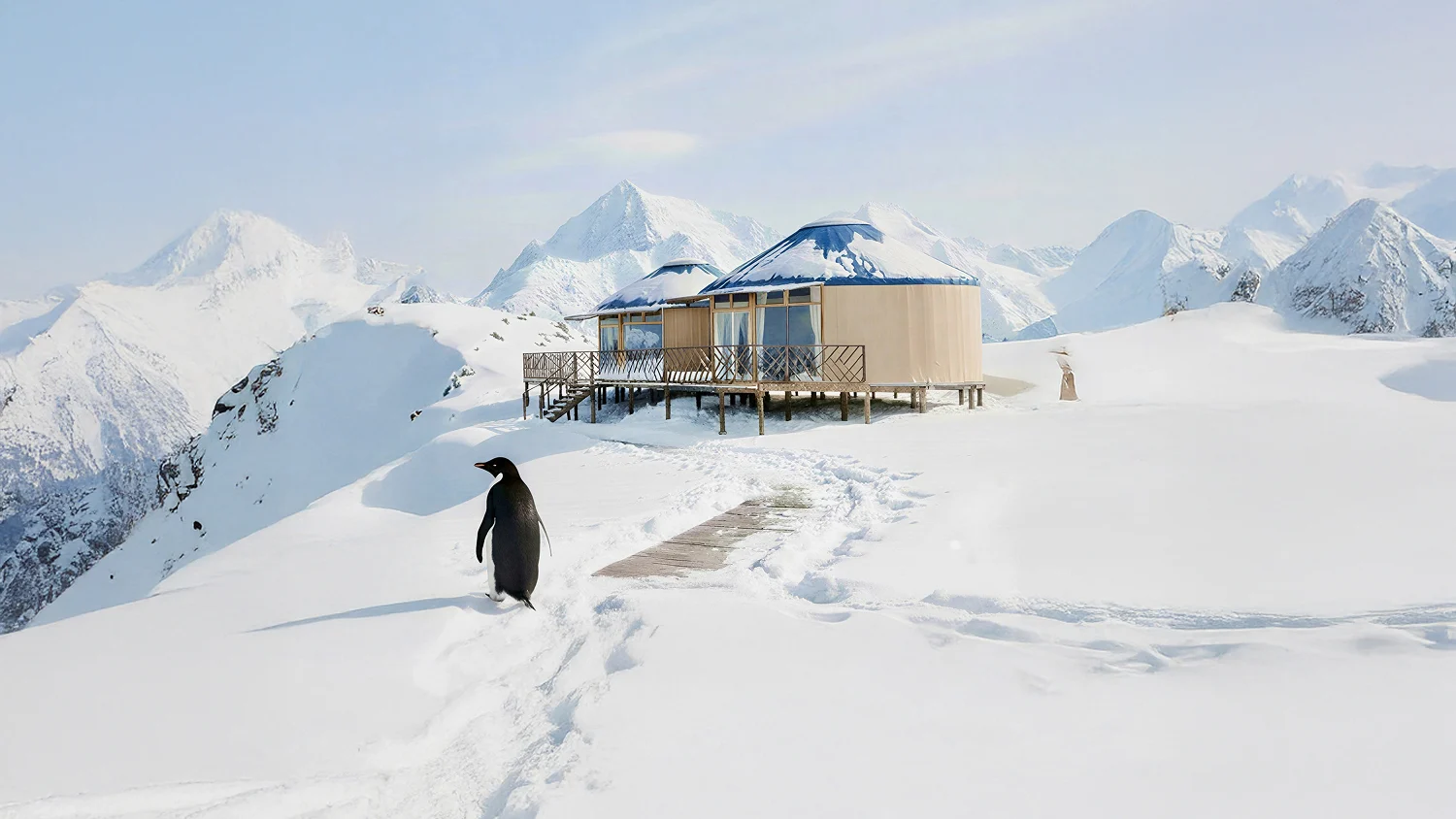Yurts for Sustainable Tourism – “The Penguin That Chose to Unthink”