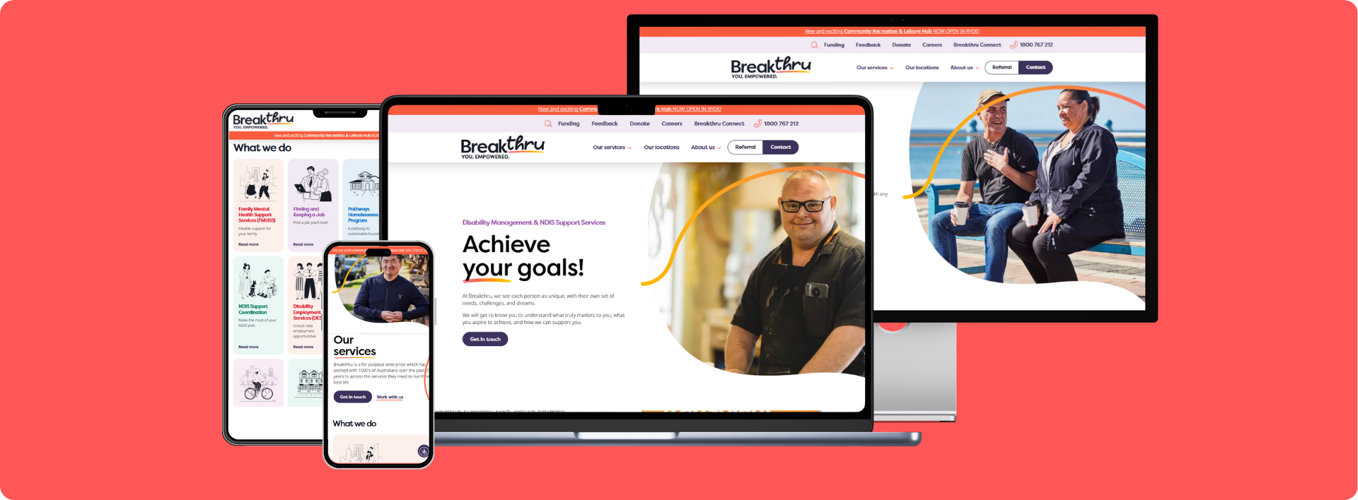 Mayo Hardware website page in difference devices showcase - Wolf IQ