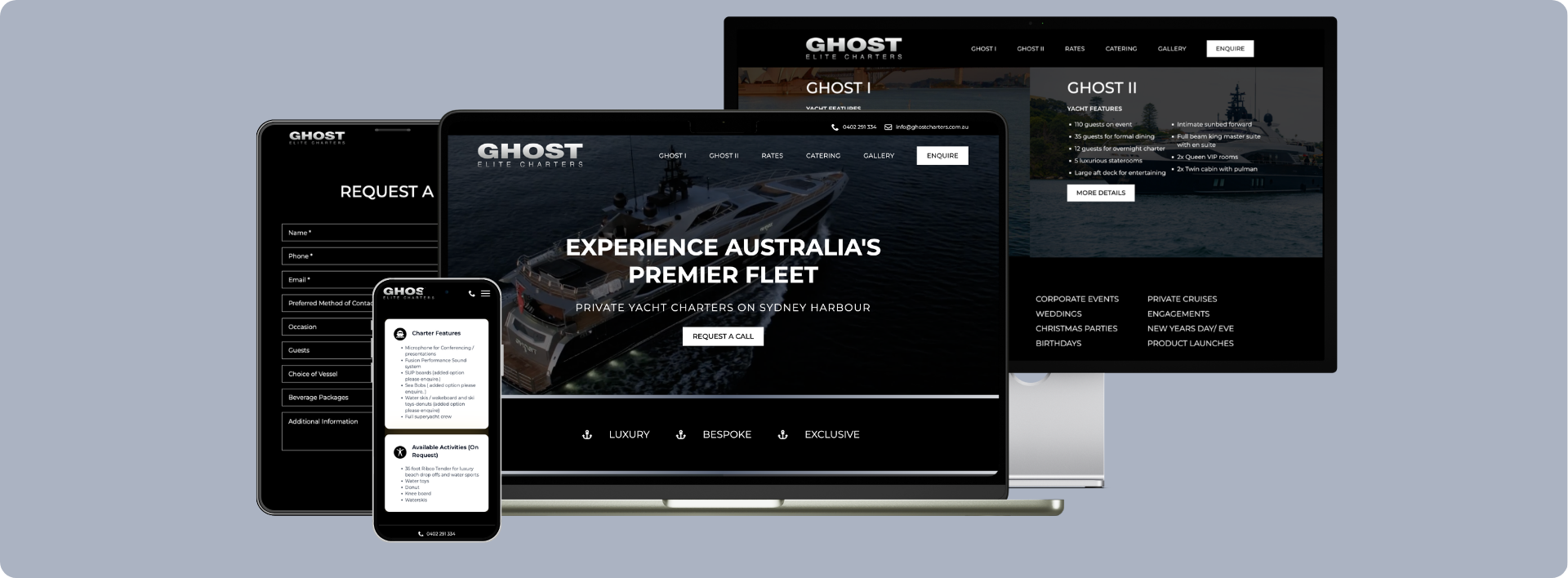 Mayo Hardware website page in difference devices showcase - Wolf IQ