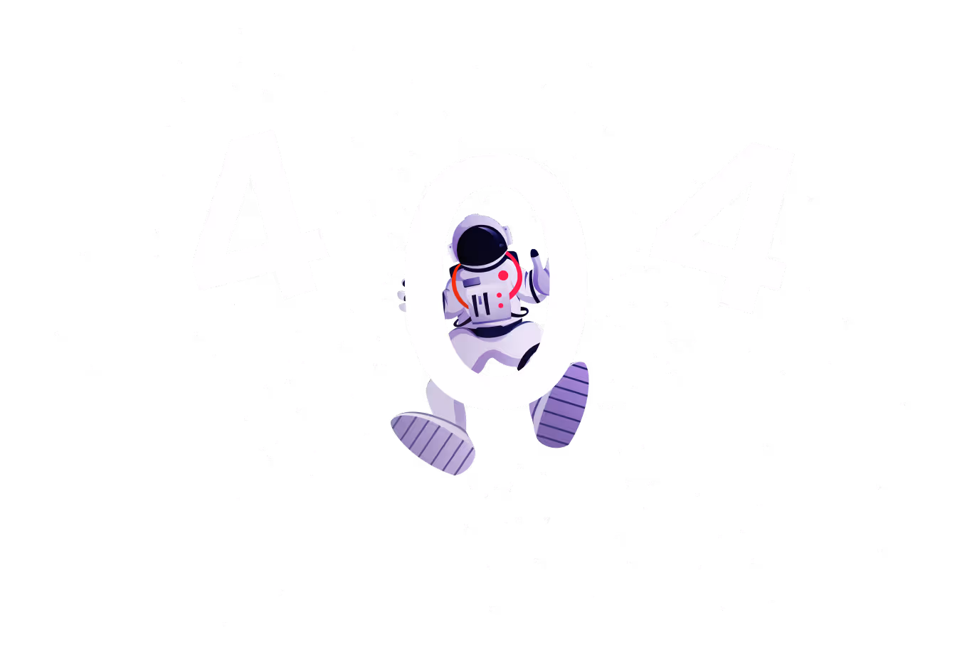 404 image of astronaut.