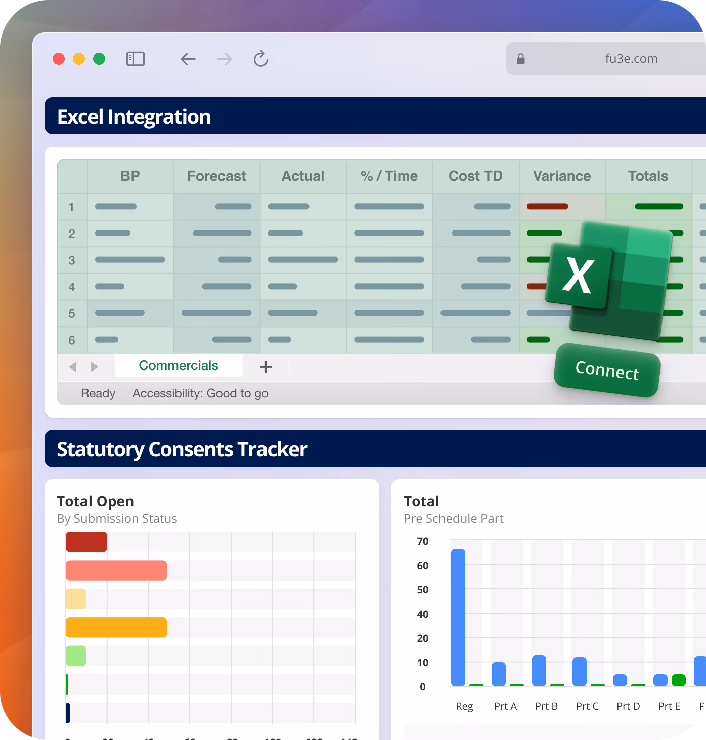 A portfolio dashboard