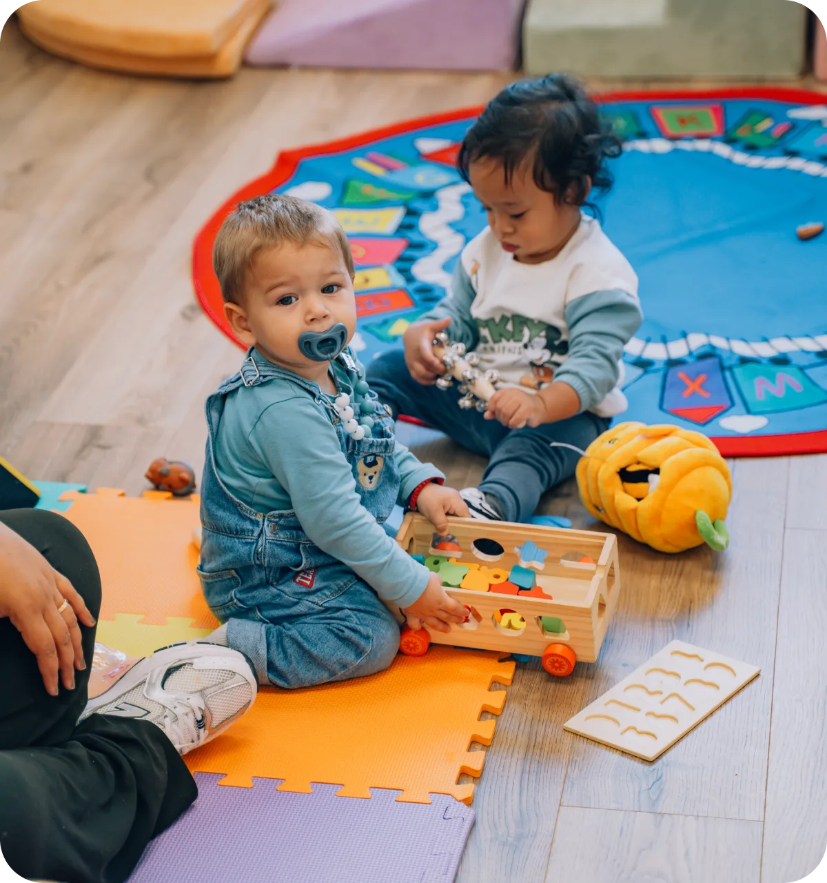 Infant and toddler classroom at B Kids Daycare—Montessori-inspired, ECE-led sensory play in South Surrey & Langley