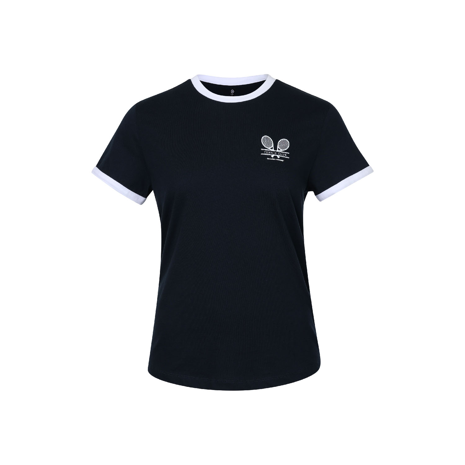 Women court cotton tee