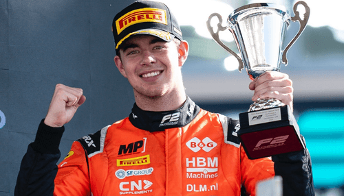 Richard Verschoor Celebrating