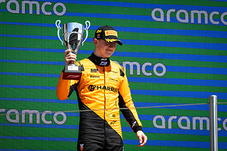 Alex gets his first podium in Formula 3