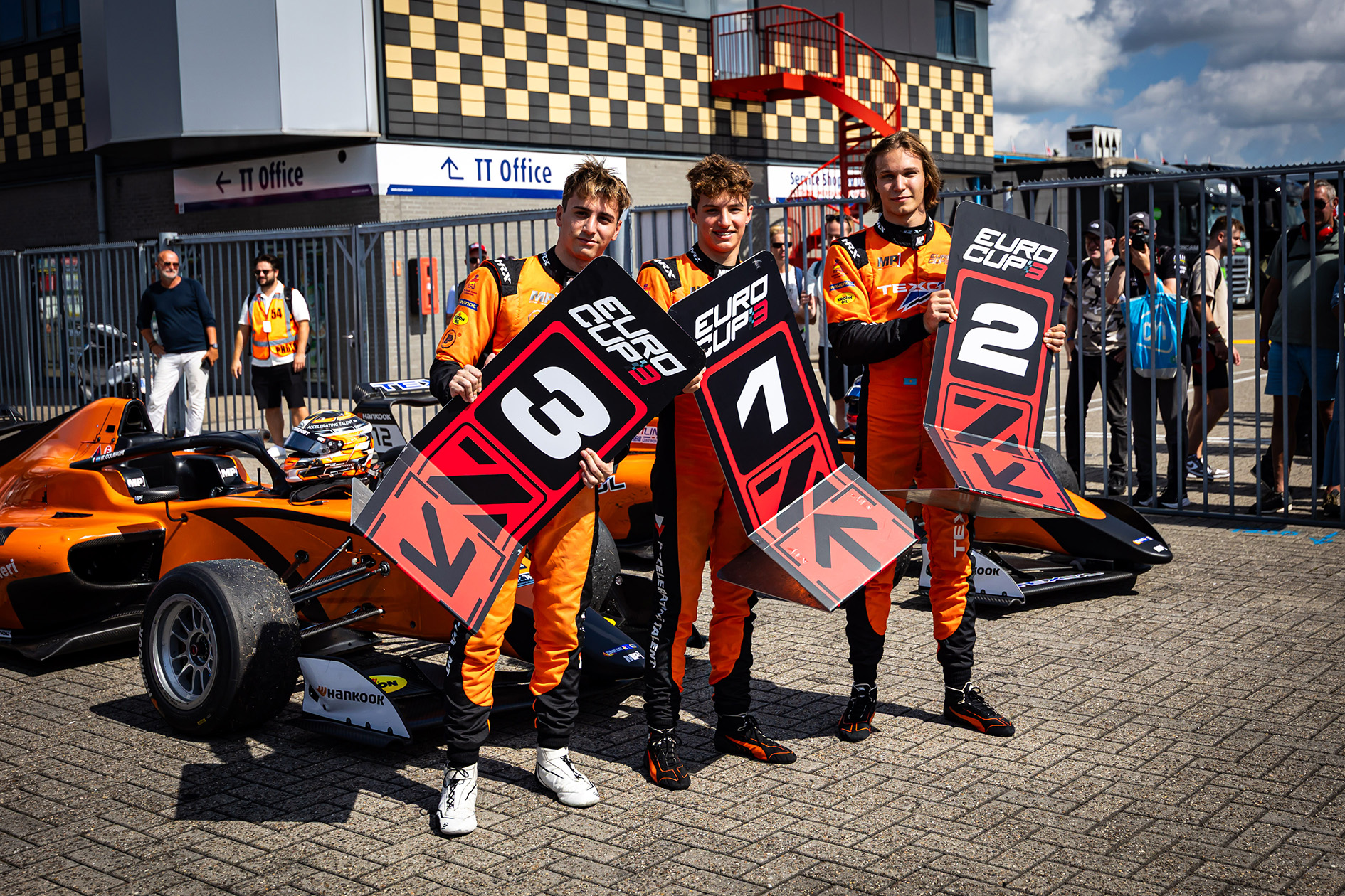 Colnaghi Leads Home MP Motorsport 1-2-3 Podium at Assen