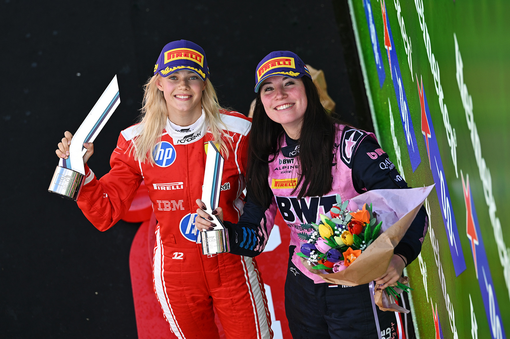 Alba Larsen and Nina Gademan conquer the podium at Zandvoort