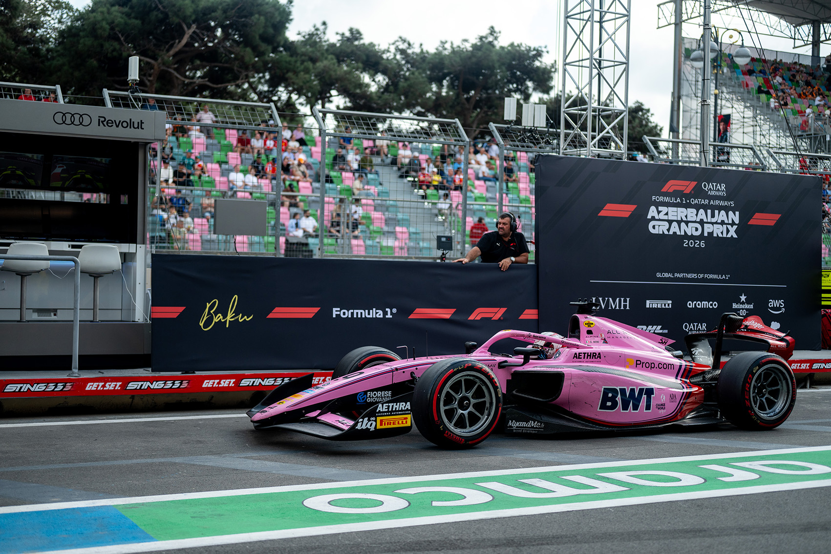 Gabriele Minì revives a challenging qualifying with points in Baku
