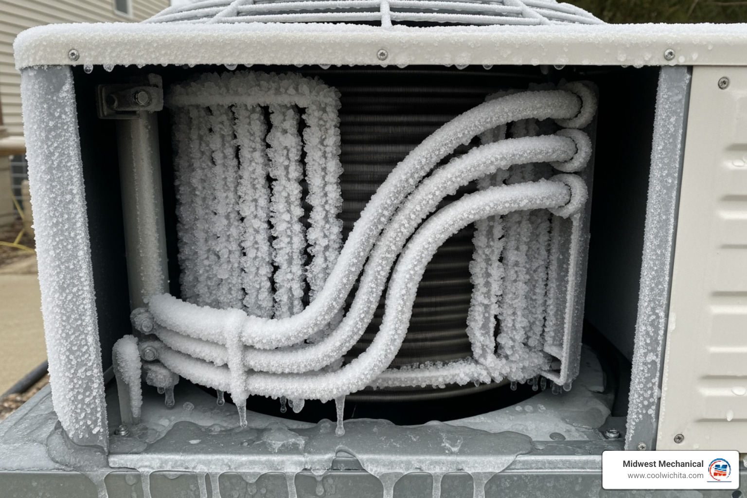 frozen air conditioner unit - air conditioner repair wichita