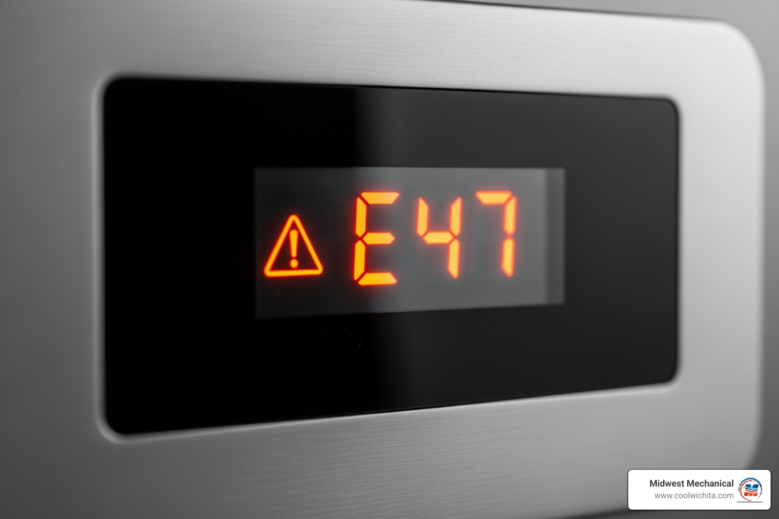 tankless water heater digital display showing an error code - Tankless water heater repair