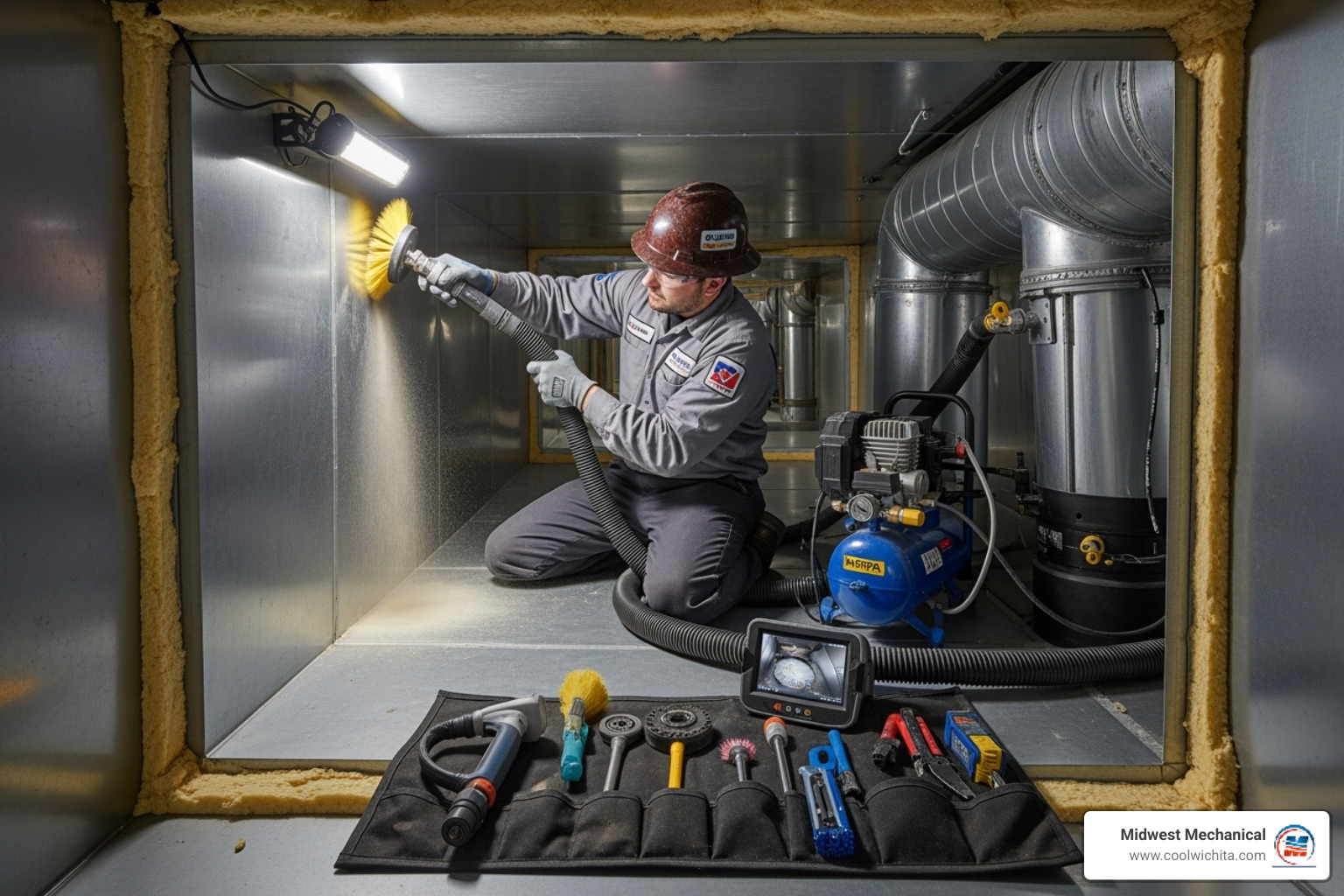 Beyond Residential: Expert Commercial Air Duct Cleaning in Wichita