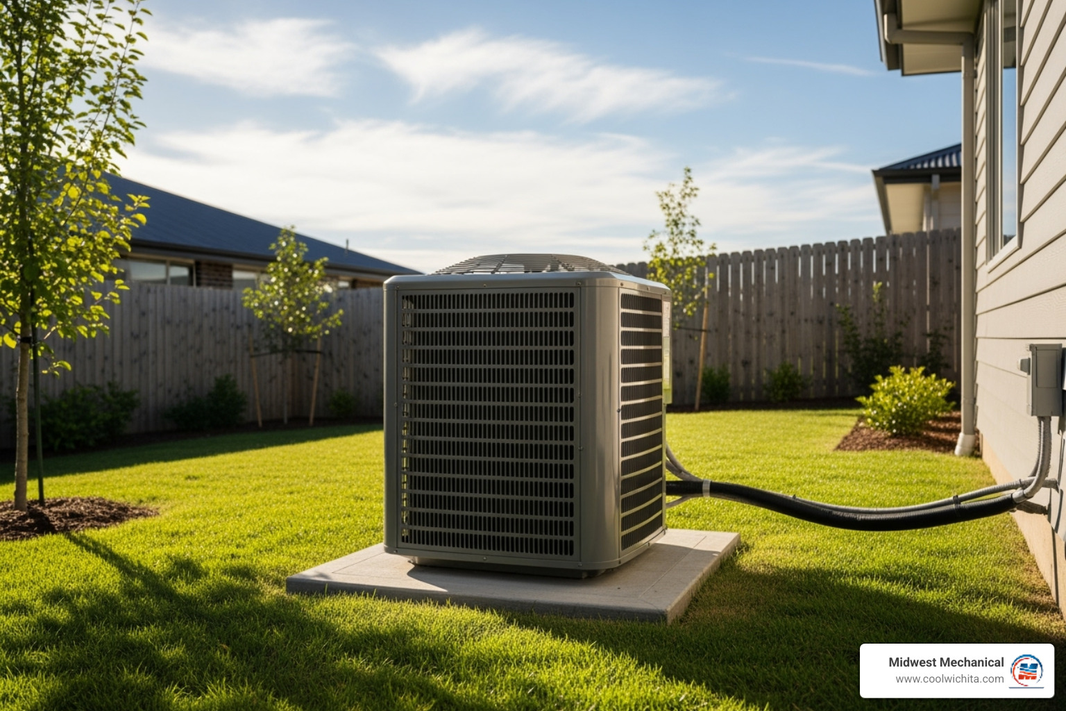 Clean outdoor AC unit free of debris - 24 hour air conditioning service in haysville ks Clean outdoor AC unit free of debris - 24 hour air conditioning service in haysville ks