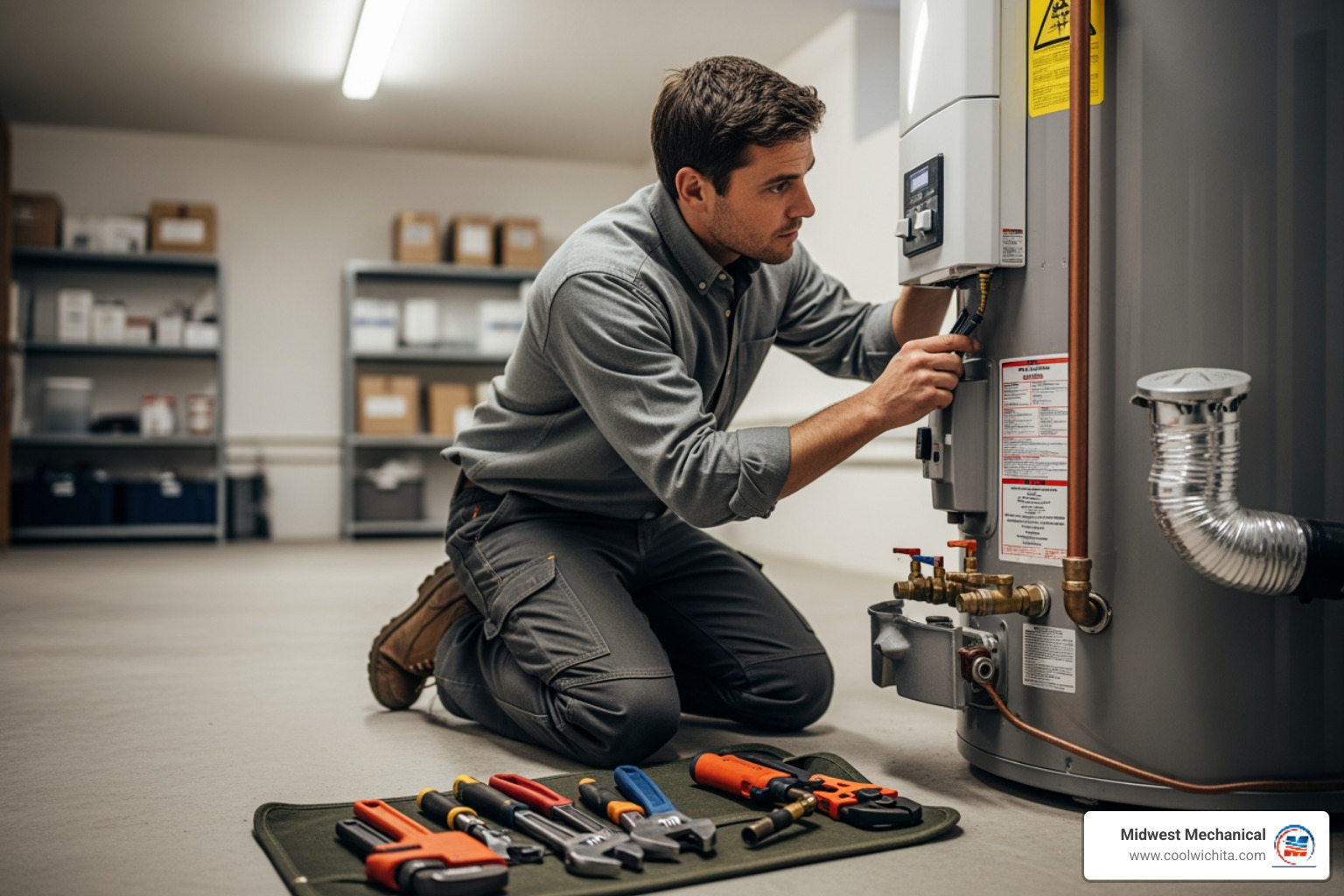 Seamless Water Heater System Replacement: Derby, Mulvane, and Rose Hill's Top Plumbers