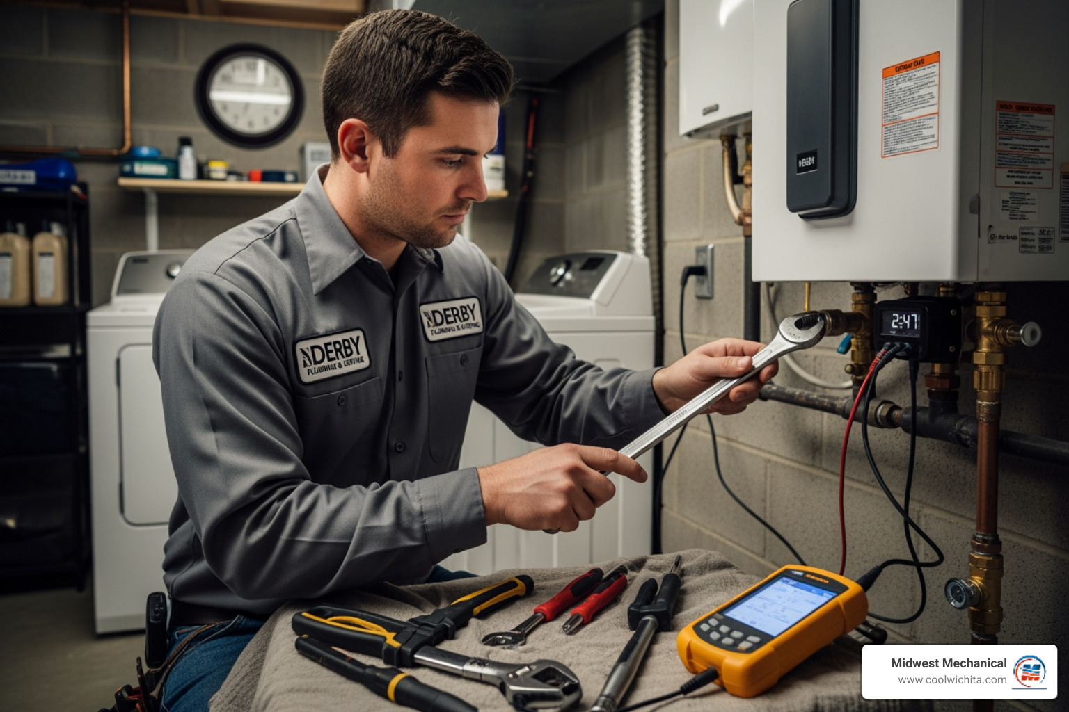 Don't Freeze: Emergency Tankless Water Heater Repair in Derby, KS