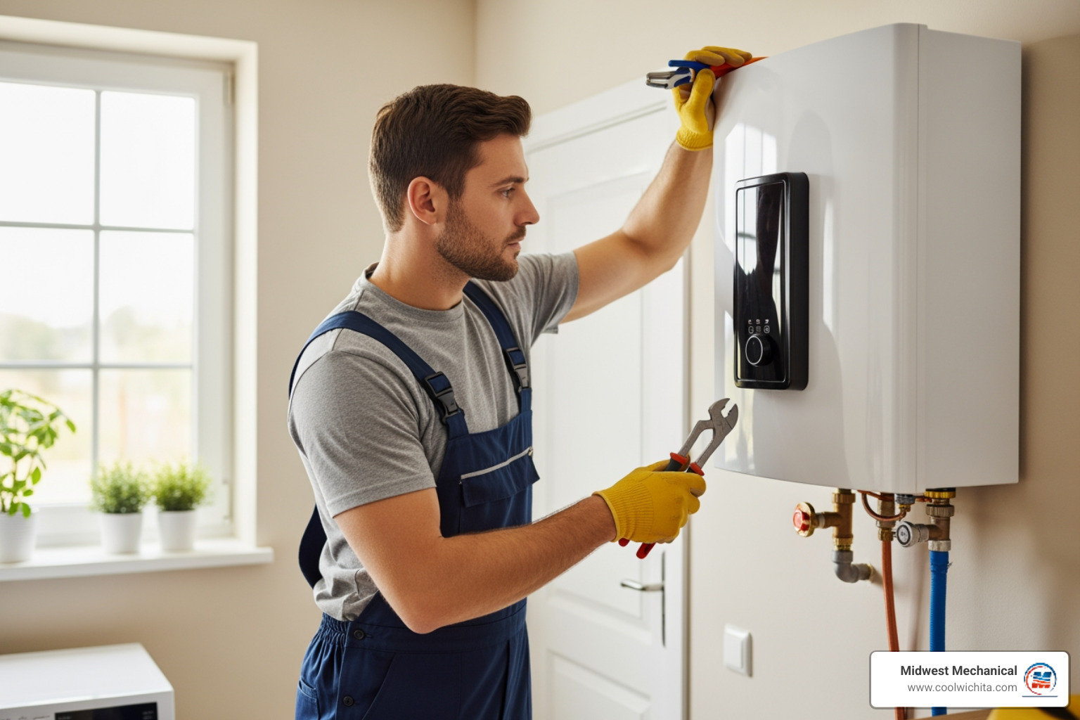 professional tankless water heater replacement in wichita, ks