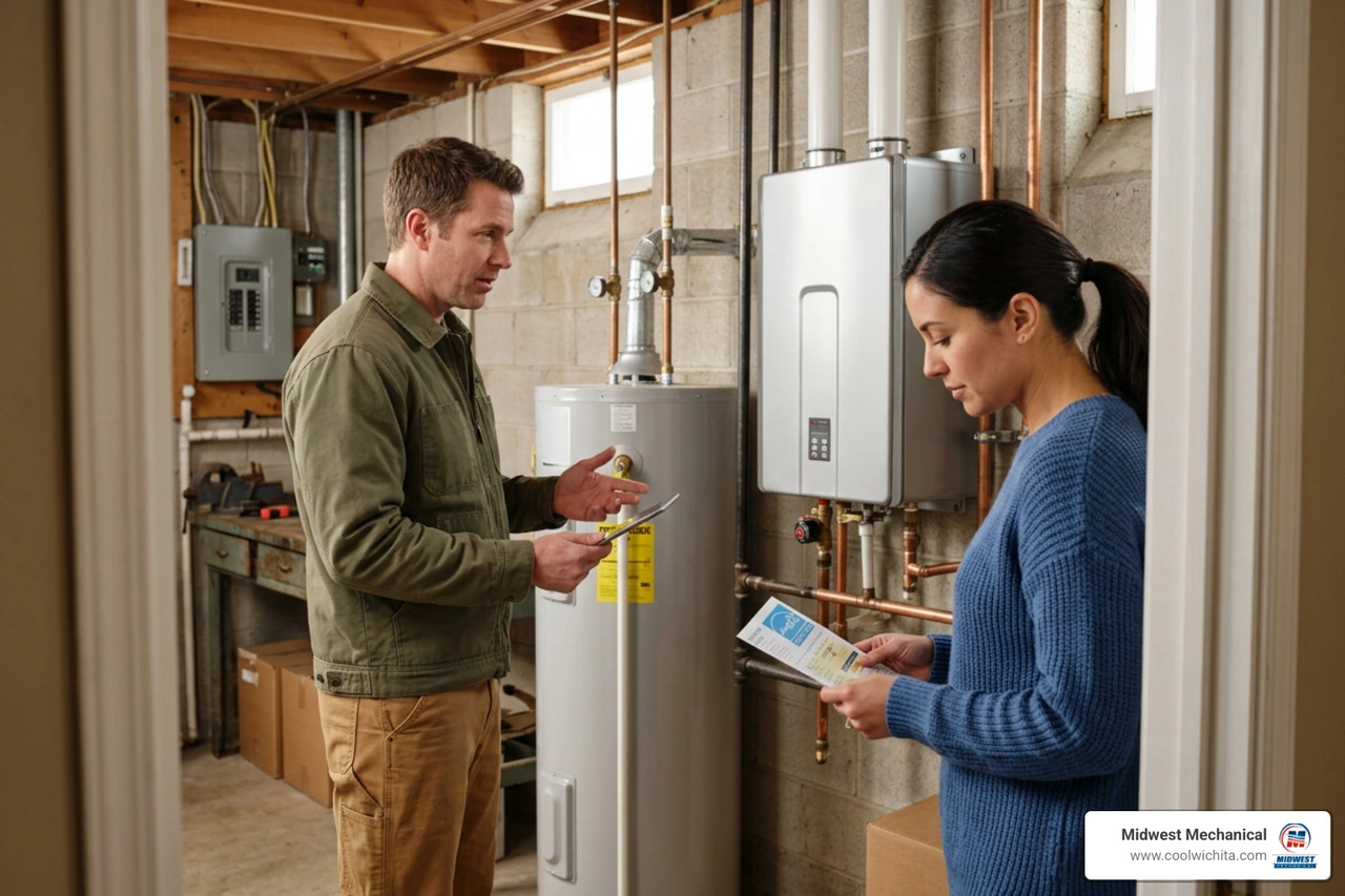 In Depth Guide to How Energy Rates in Kansas Affect Your Water Heater Choice