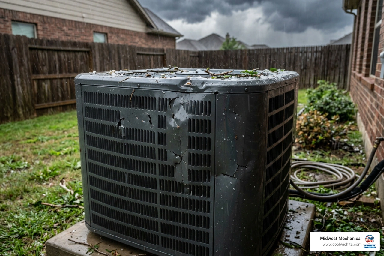 How to Protect Outdoor Unit from Hail Without Overspending