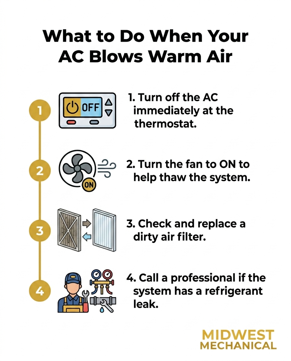 What to Do When Your AC Blows Warm Air