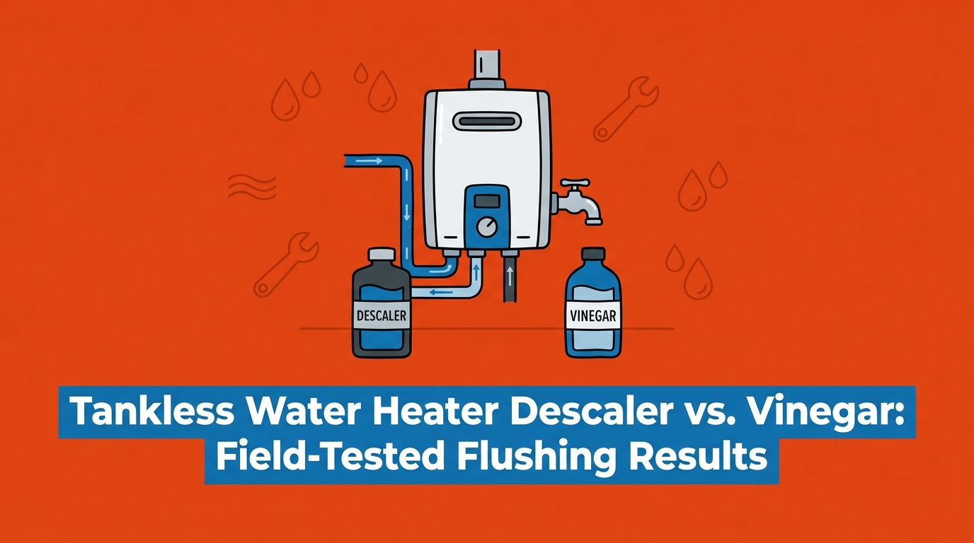 Tankless Water Heater Flushing: Why We Stopped Using White Vinegar
