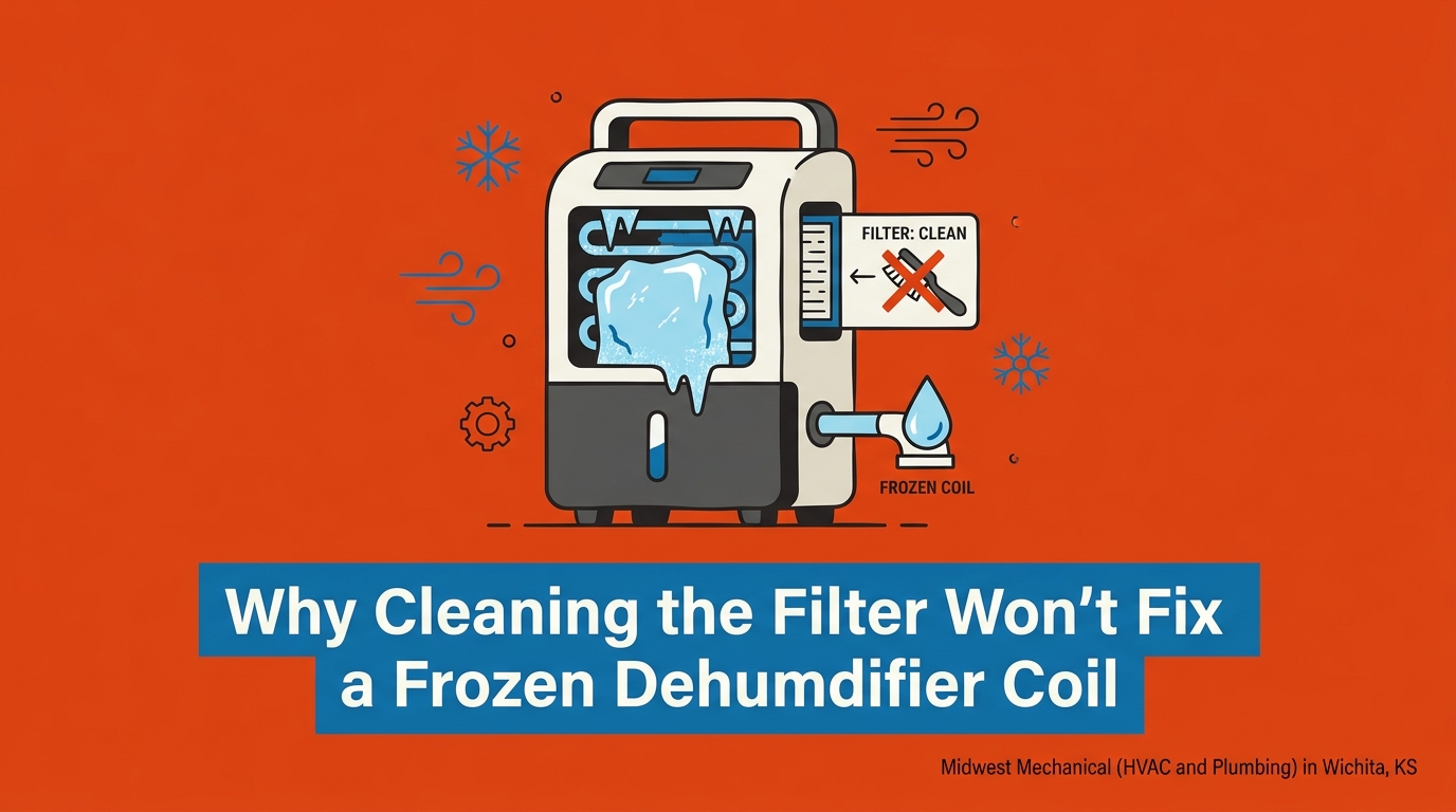Cleaning the Filter Won't Fix a Frozen Dehumidifier Coil