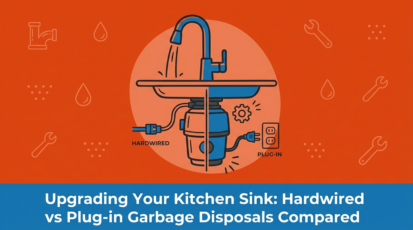 Upgrading Your Kitchen Sink: Hardwired vs Plug-in Garbage Disposals