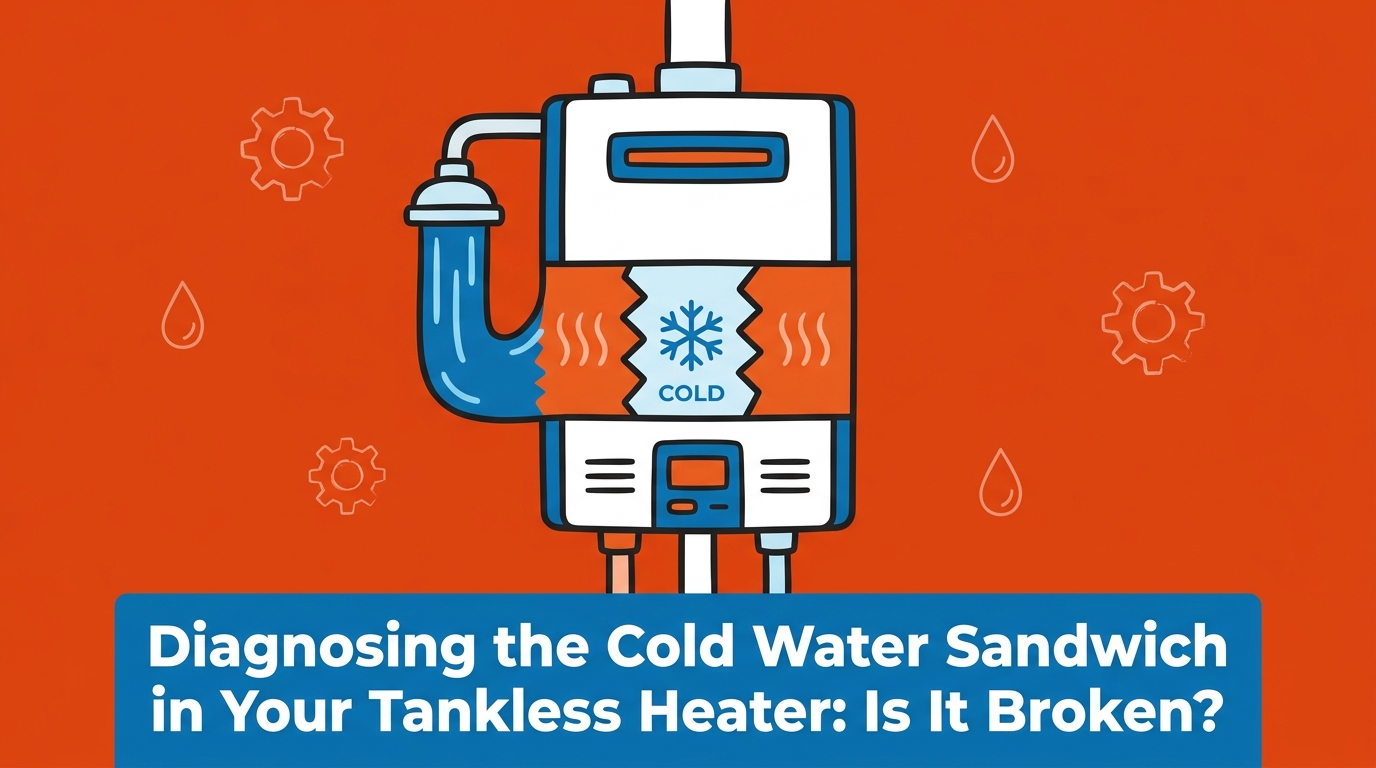 Diagnosing the Cold Water Sandwich in Your Tankless Heater