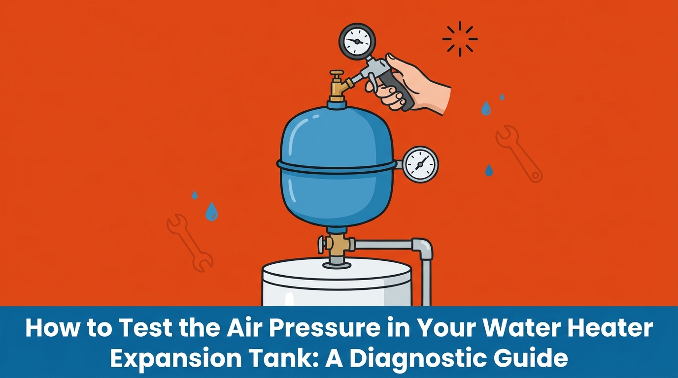How to Test the Air Pressure in Your Water Heater Expansion Tank
