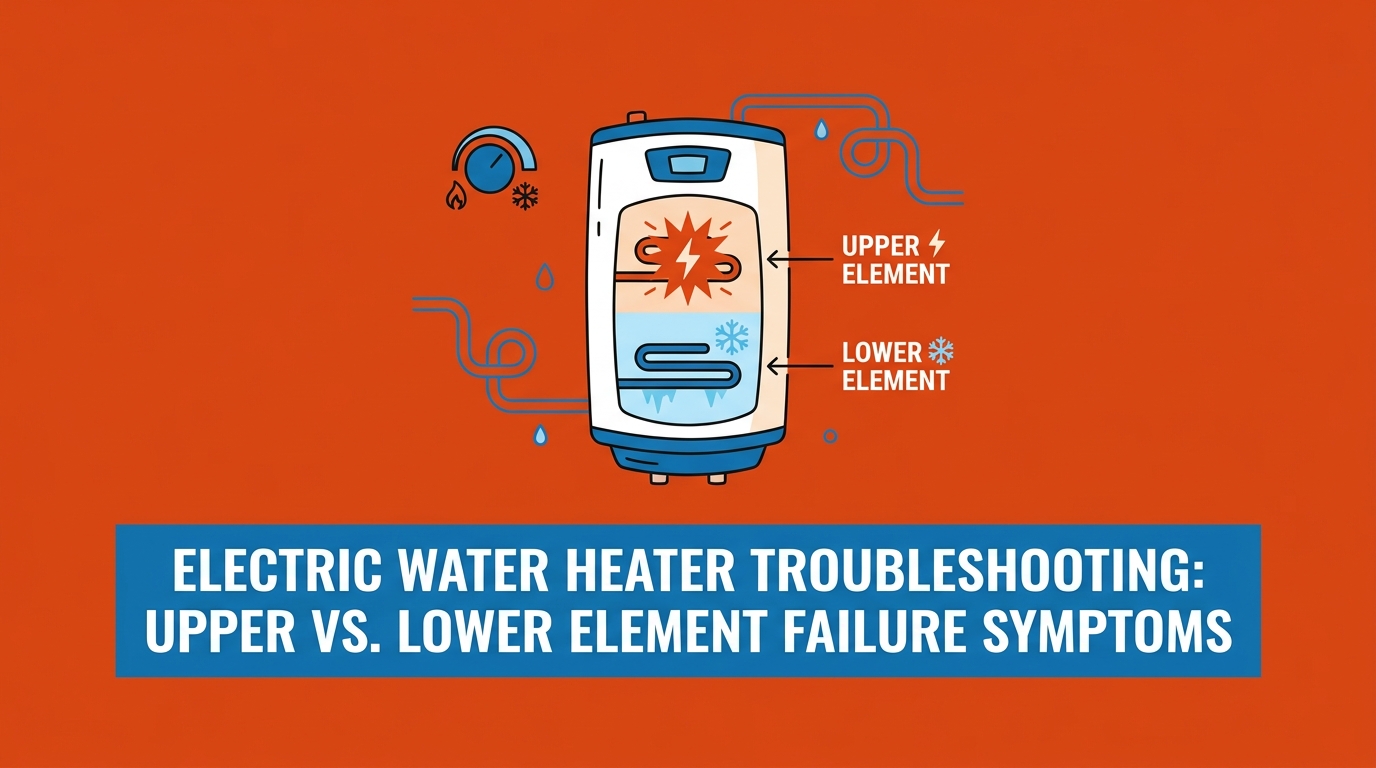 Electric Water Heater Troubleshooting: Upper vs Lower Element Failure